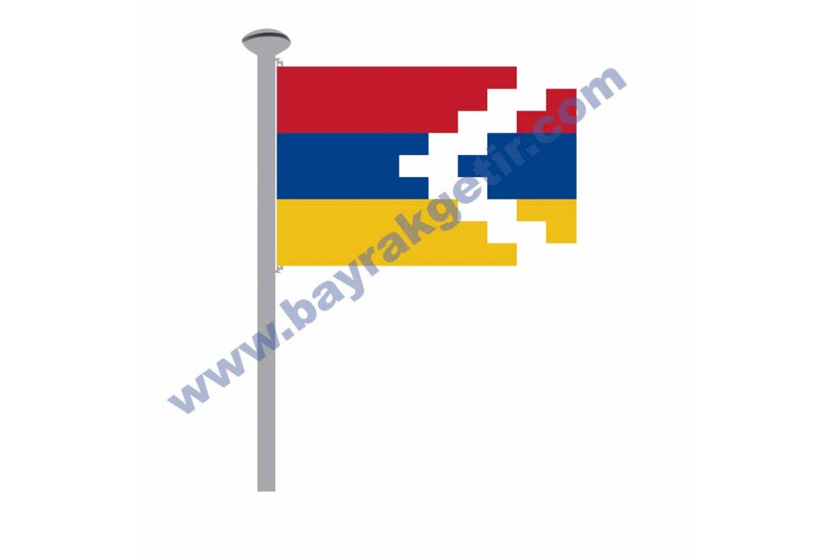 NAGORNO GÖNDER BAYRAK 50x75 ( EBAT SEÇİNİZ ) NAGORNO GÖNDER BAYRAK 50x75 ( EBAT SEÇİNİZ )